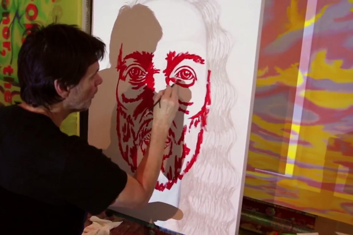 Jim Carrey ei tiedä, onko Jeesus todellinen, mutta maalaustensa kautta hän haluaa ilmaista 